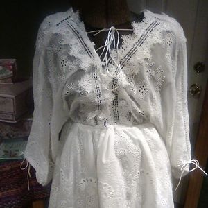 Storets bishop sleeve bohemian midi dress